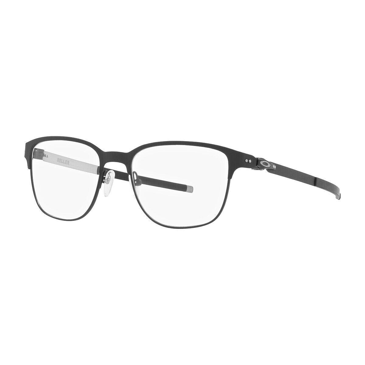 Oakley OX3248-0152 Powder-coal Black Square Eyeglasses Metal Frame 52-18-140