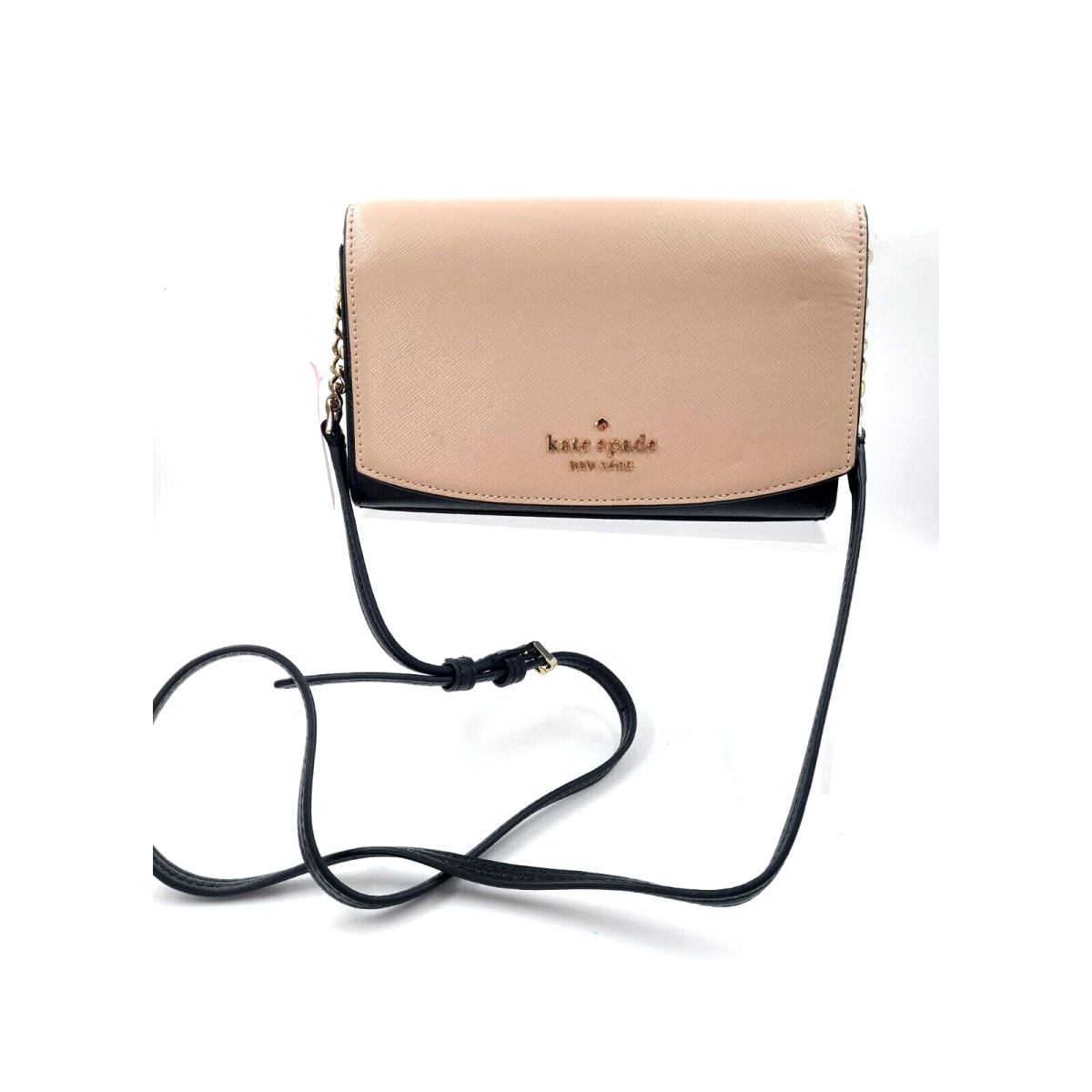 Kate Spade Staci Small Flap Crossbody Chalk Pink wlr00632 – LussoCitta