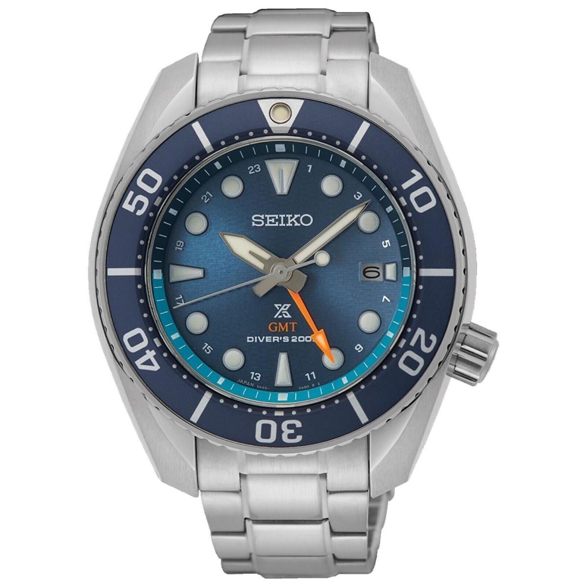 Seiko Prospex SFK001 Sumo Gmt Blue Dial Solar Watch Made in Japan