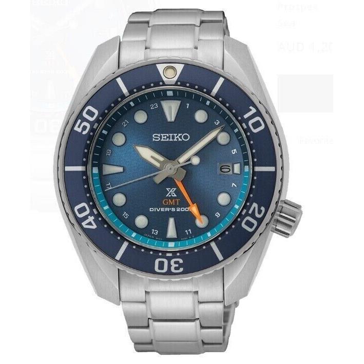 Seiko SFK001 Prospex Solar Sumo Gmt Blue Dial