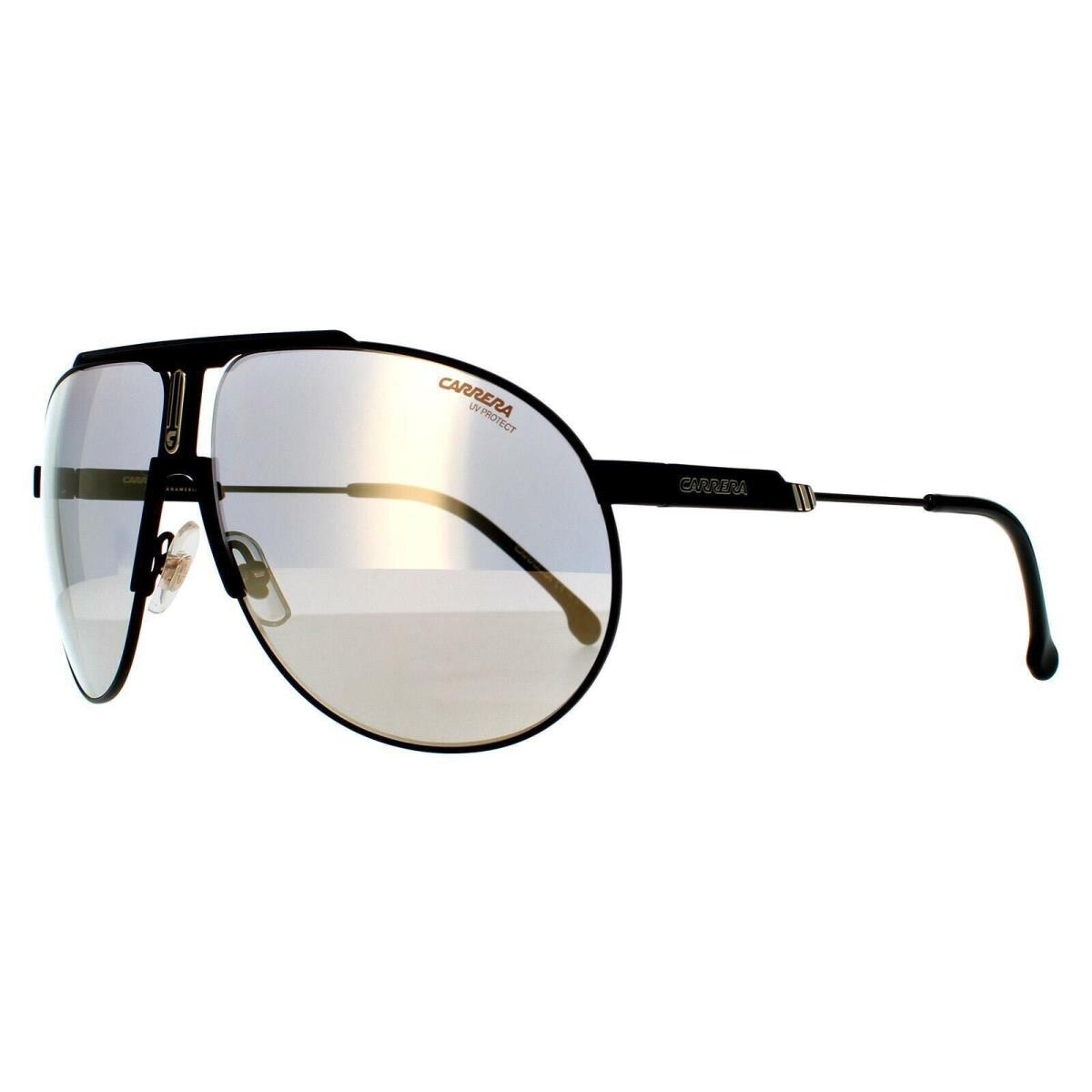Carrera Sunglasses Panamerika65 003 JO Matte Black Gray Bronze Mirror - Black, Frame: Black, Lens: Gray