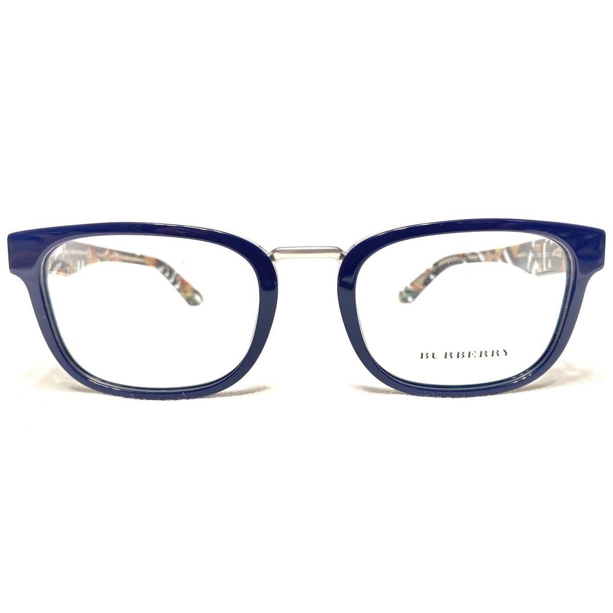 Burberry BE2279 3749 Mens Blue Square Designer Eyeglasses Frames 53/21 145