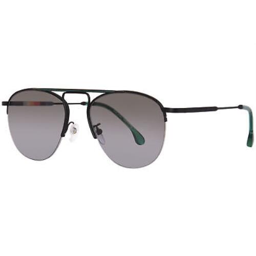 Paul Smith Cactus PSSN02454-04 Sunglasses Men`s Matte Black/grey Gradient 54mm