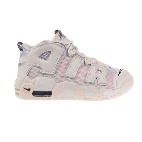 Nike Air More Uptempo Gradient GS Big Kids` Shoes White-pink-purple DQ0514-100