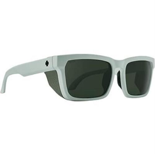 Spy Optic Helm Tech Sunglasses Matte Vintage White Happy Gray Green