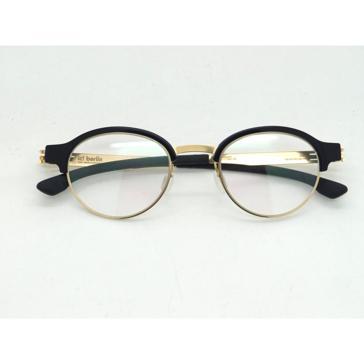 IC Berlin Haru True Blue Hd/sun Gold 46mm Eyeglasses