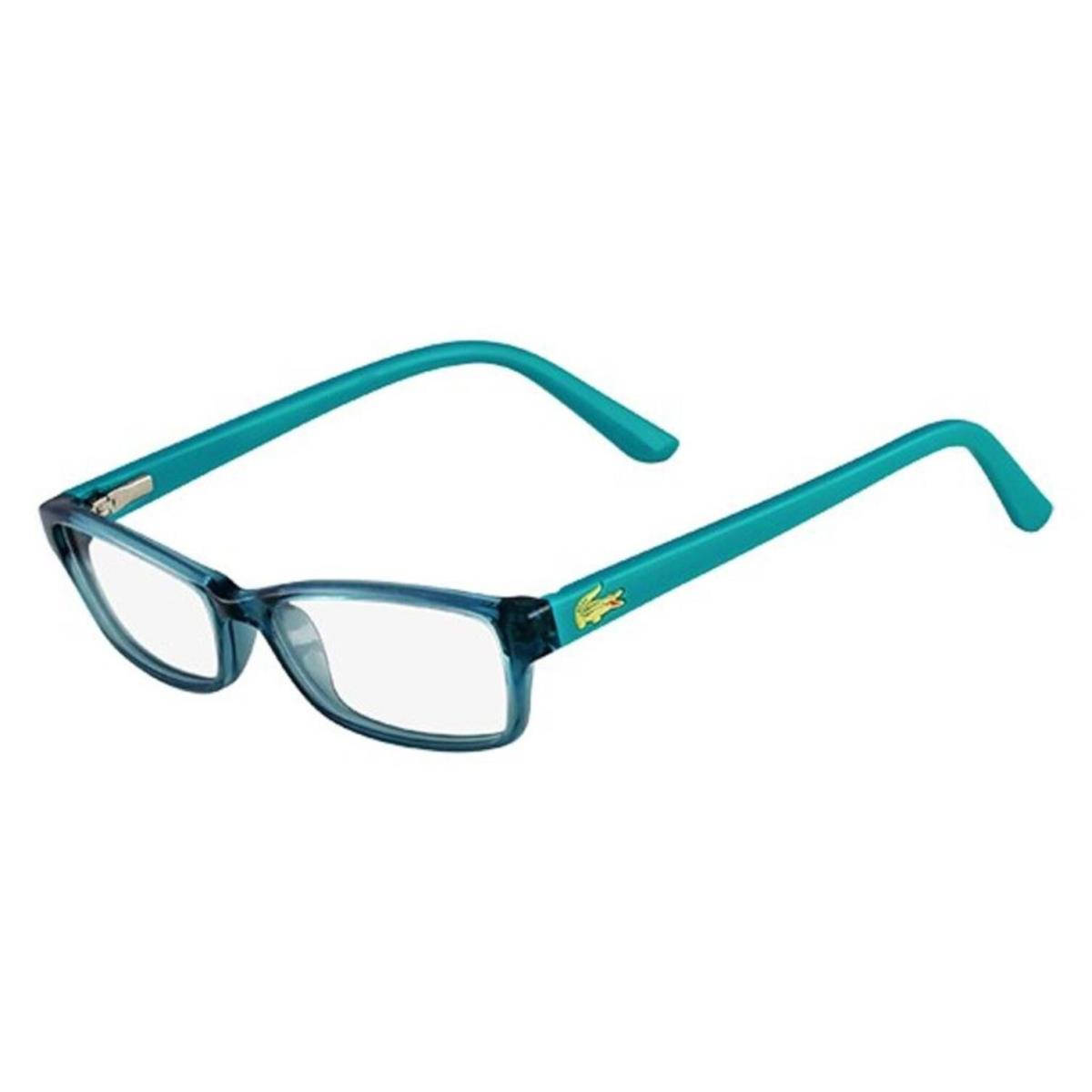 Kids Lacoste L3608 444 Aqua Green Eyeglasses 48/15/130 with Lacoste Case