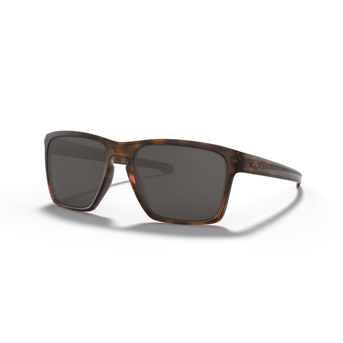Oakley Sliver XL Sunglasses OO9341-04 Matte Brown Tortoise W/ Warm Grey Lens - Frame: Matte Brown Tortoise, Lens: WARM GREY