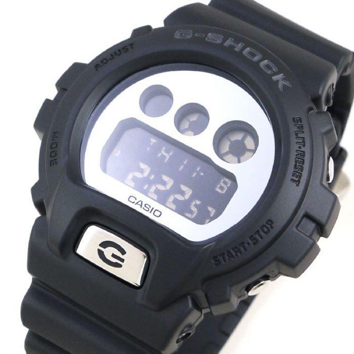 Casio G-shock DW6900MMA-1 Metallic Silver Digital Black Watch