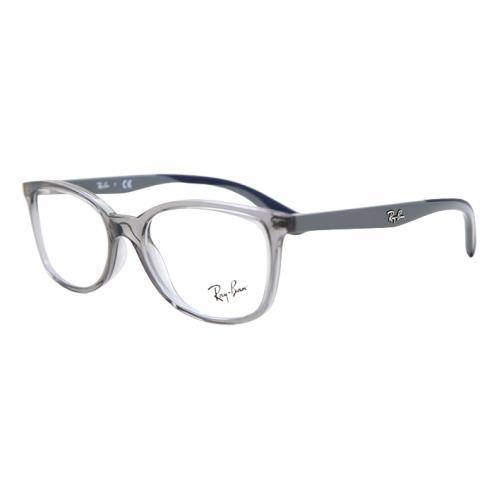 Ray Ban Kids Eyeglasses RB 1586 3830 Transparent Grey Youth Frame 47-16-130