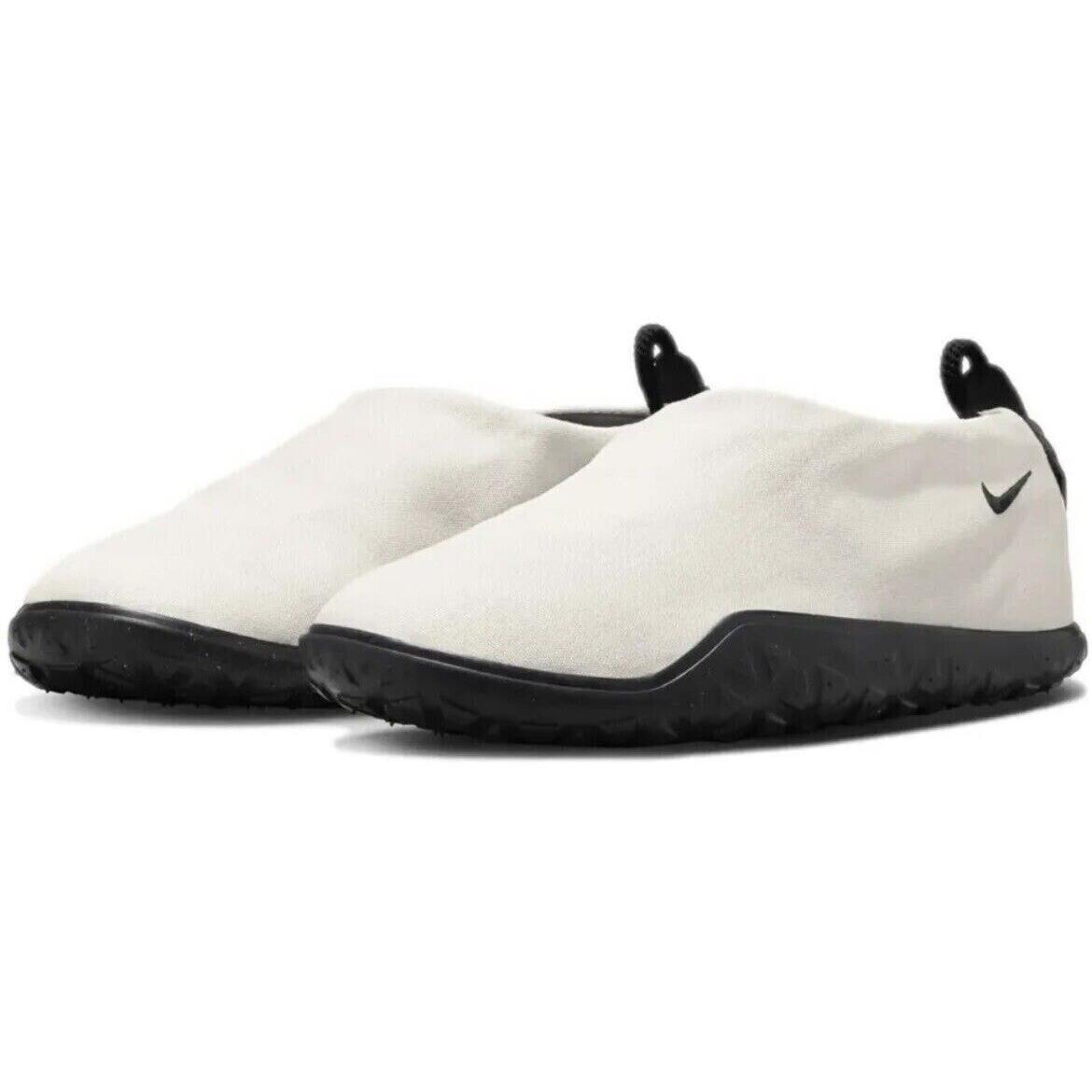 Nike Acg Men`s Summit White Black Moc Comfort Size 10.5 DZ3407-100