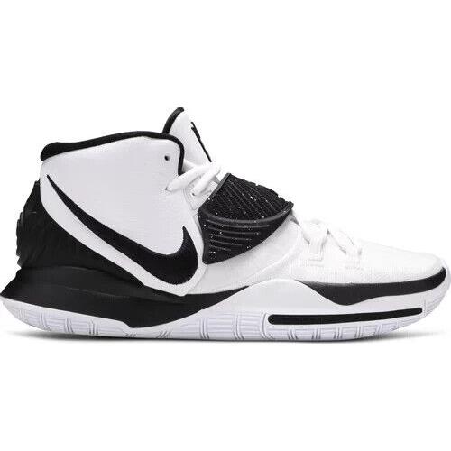 Nike Kyrie 6 TB Promo Men`s Basketball Shoes White Black Size 17