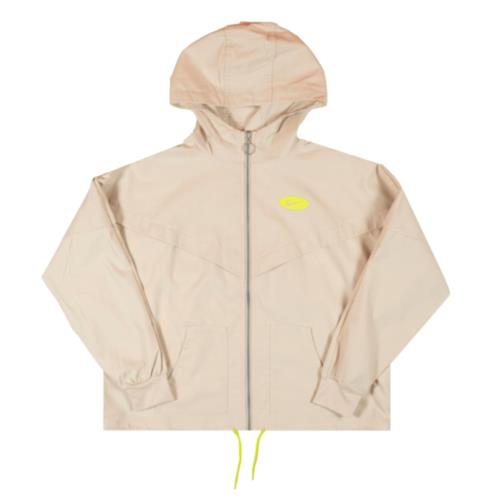 Nike Sportswear Icon Clash Jacket Hoodie Beige Tan Women`s Size Medium M DM6566