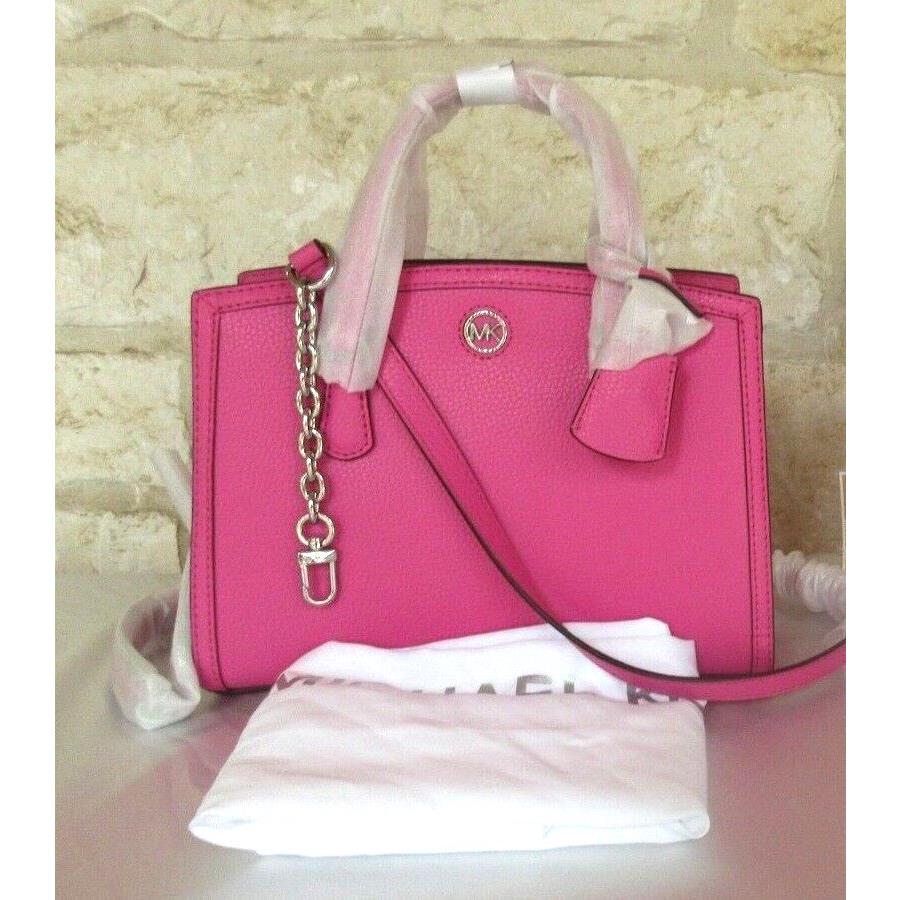 Michael Kors Chantal Canvas Pink Handbag - Ferraris Boutique