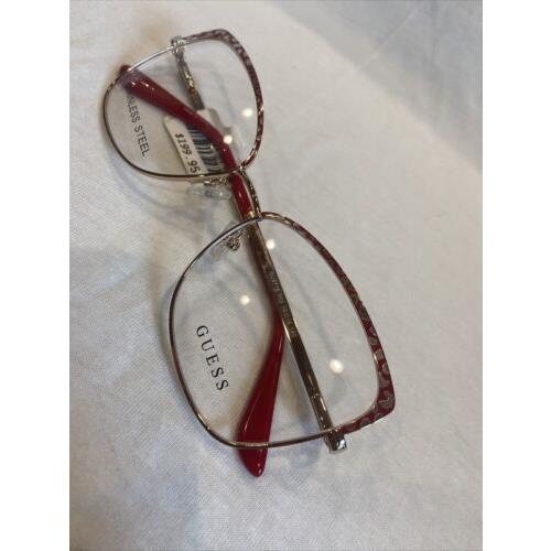Guess eyeglasses  - Frame: Red 10