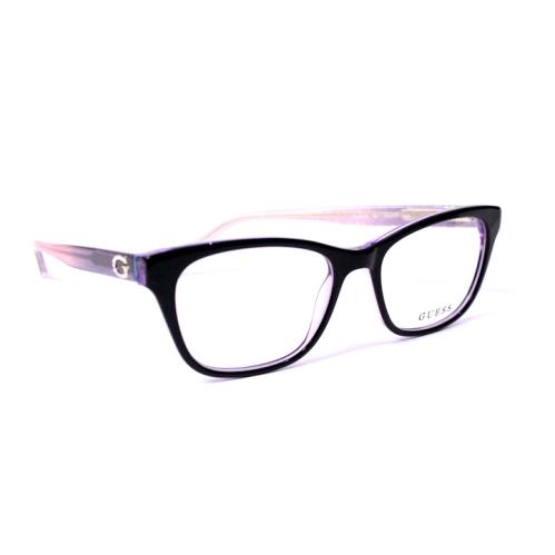 Guess GU2678 001 Black-purple Eyeglasses Size: 52 - 17 - 140