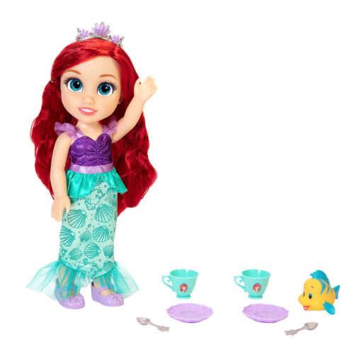 Princess Doll Disney Tea Time with Ariel and Flounder