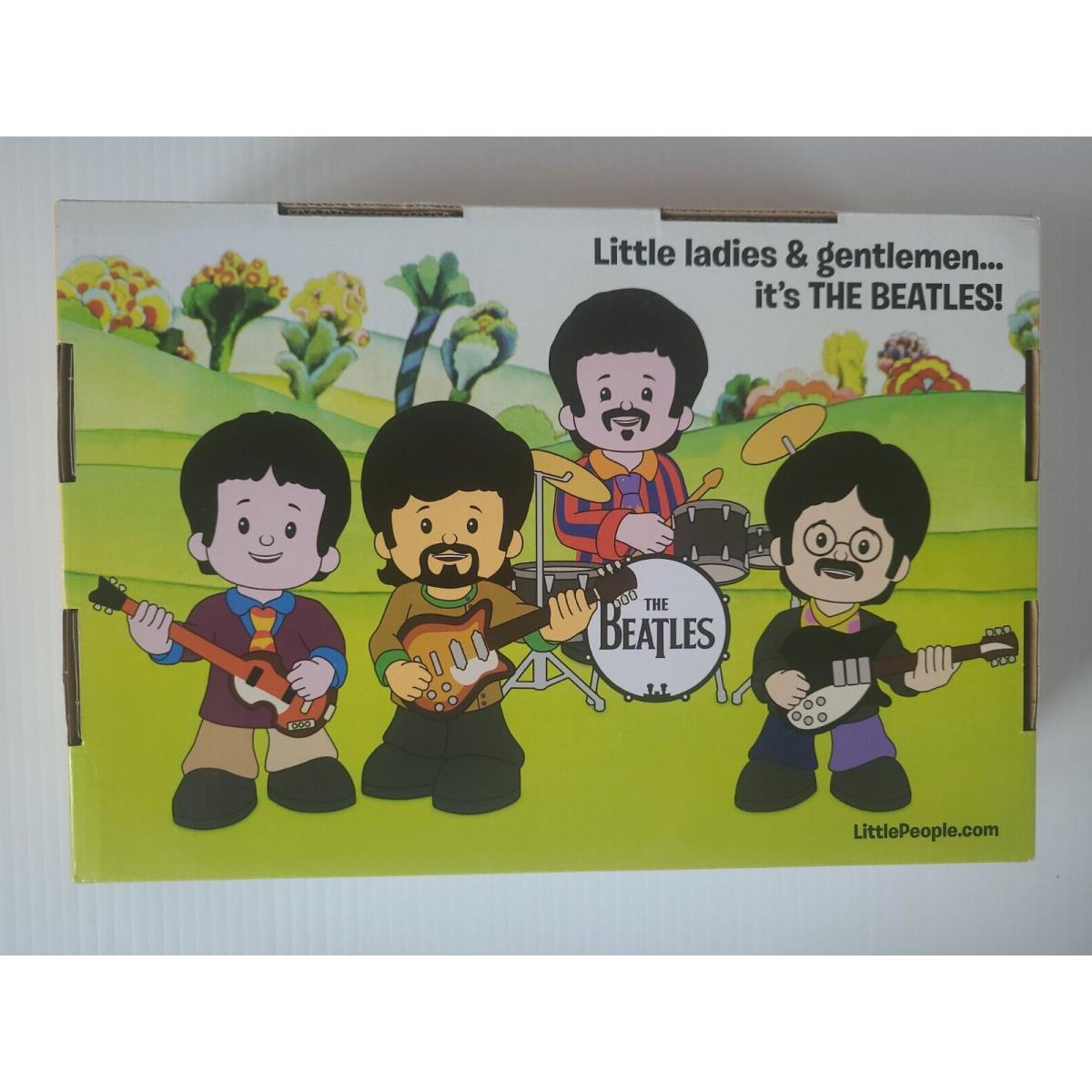 Little People The Beatles Yellow Submarine Figures John Paul George Ringo