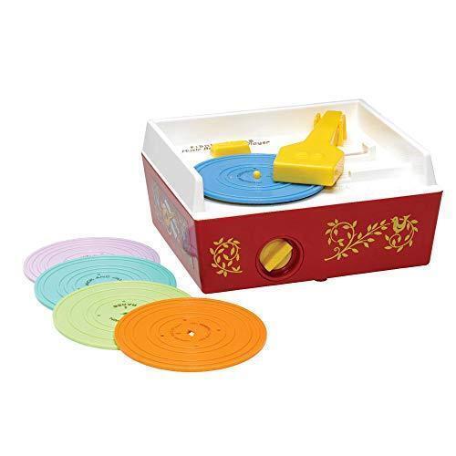 Basic Fun Fisher Price Classic Toys - Retro Music Box Record Player - Great