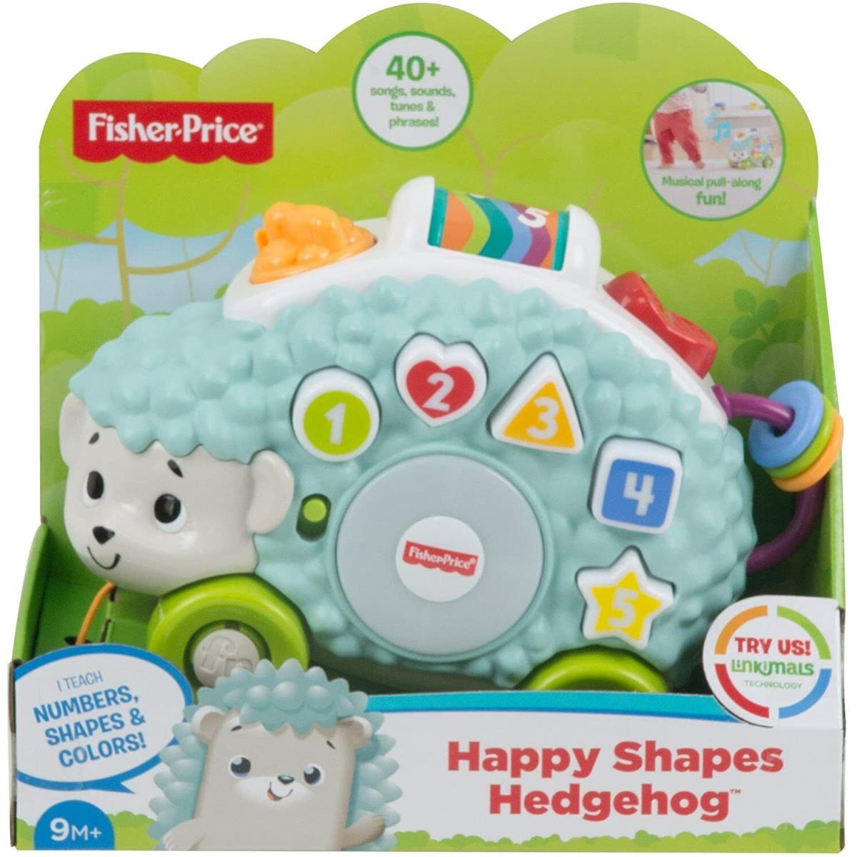 Fisher-price Linkimals Happy Shapes Hedgehog - Interactive Educational Toy