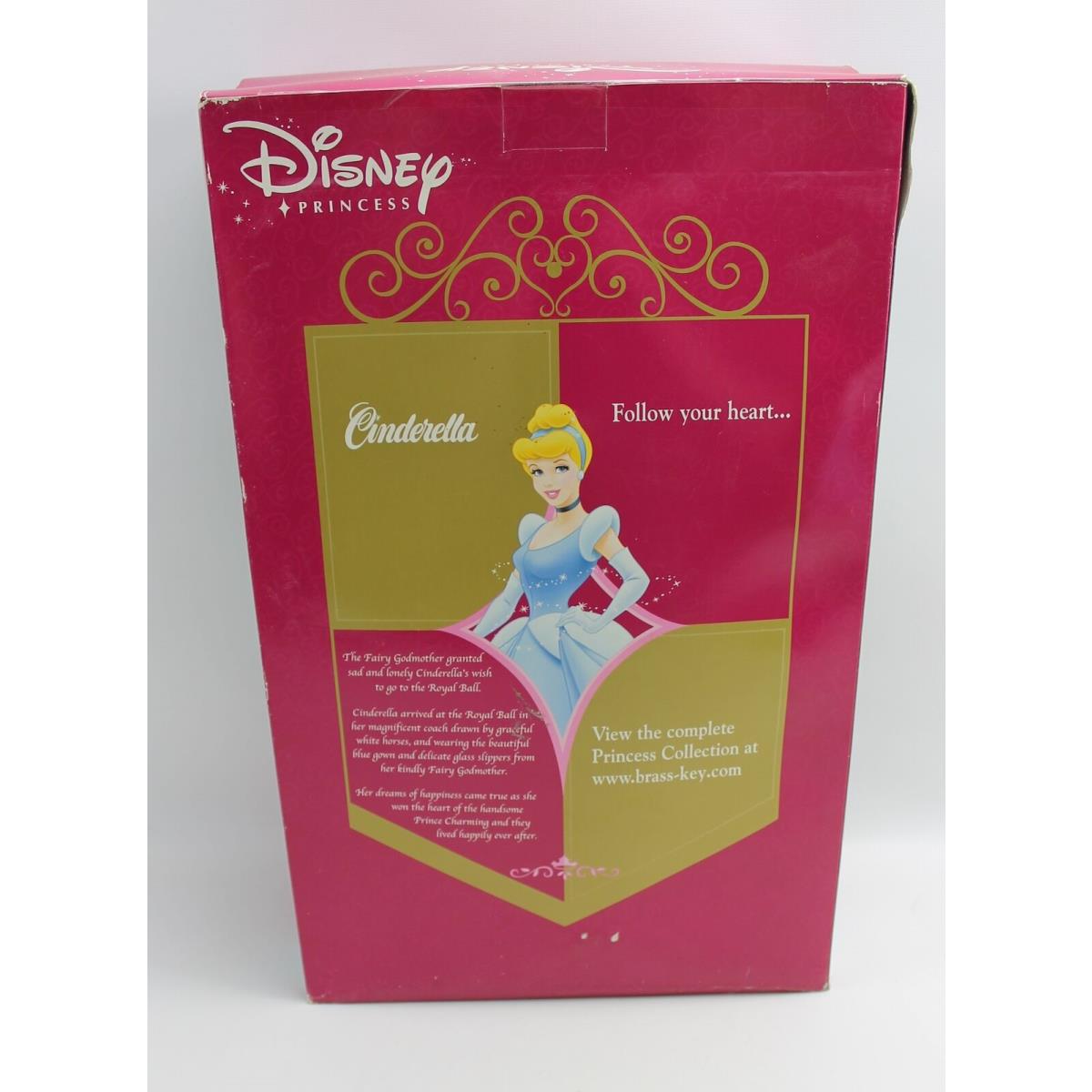 Disney Princess Cinderella Porcelain Keepsake Doll 16 Holiday Jewels Edition