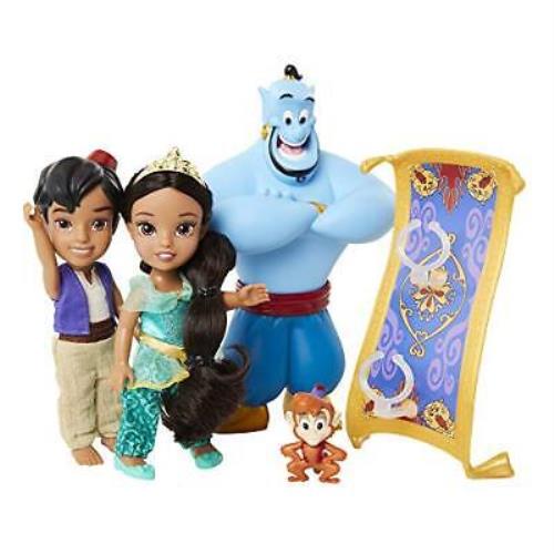 Disney Princess Jasmine Aladdin Doll Petite Storytelling Gift Set