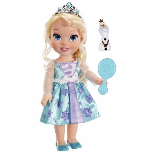 Princess Elsa Frozen Toddler 14 Doll Plus Olaf Snowman Friend Disney 3+Years