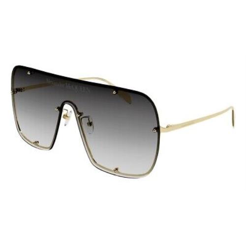Alexander Mcqueen Icons AM 0362S Sunglasses 003 Gold