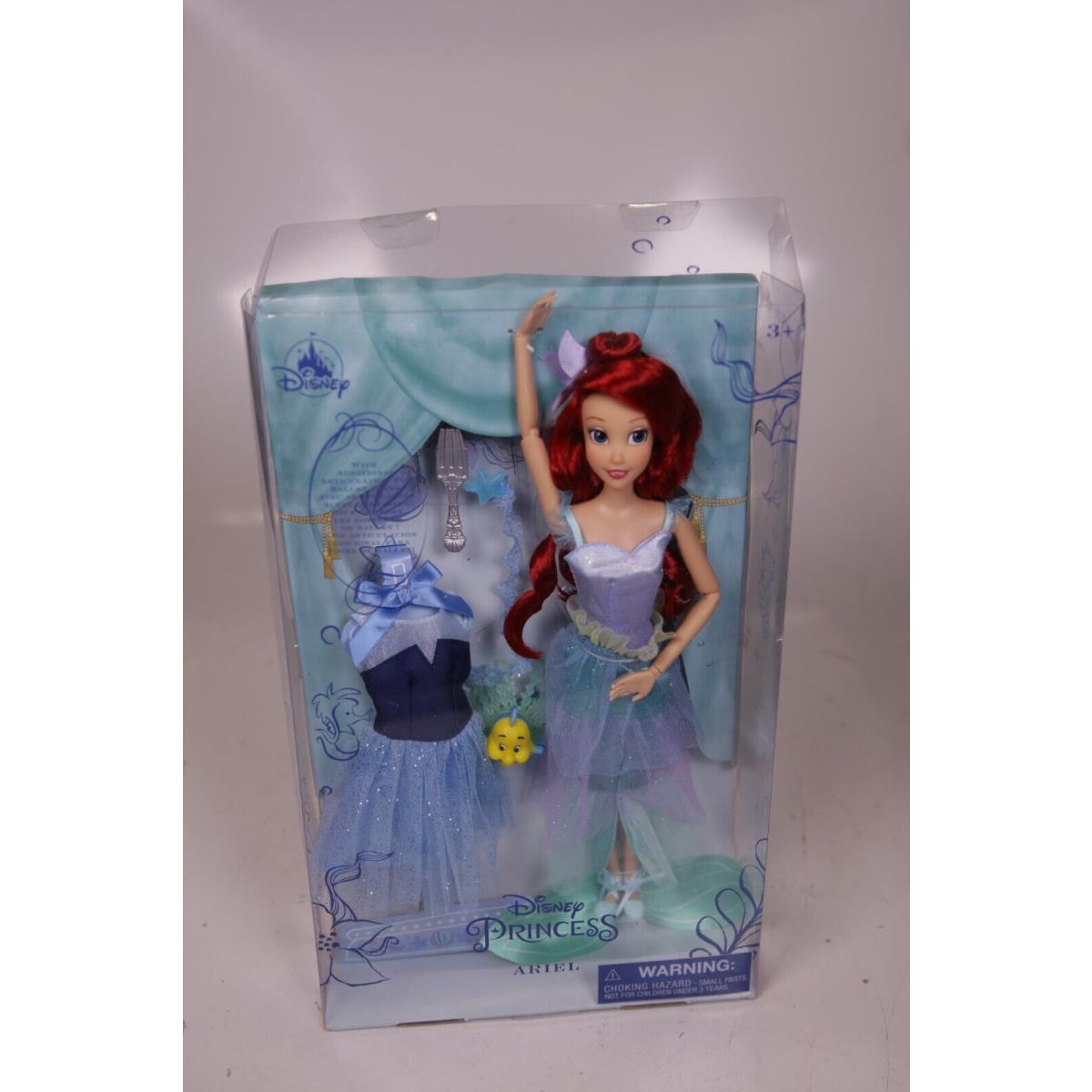 Disney Store Princess Ariel Ballet Ballerina Doll Little Mermaid Wear on Box