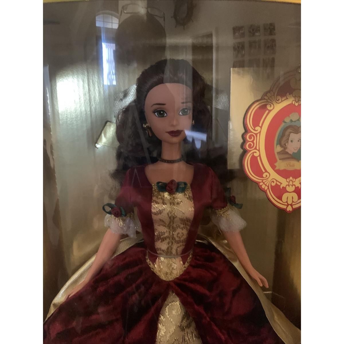 Holiday Princess Belle Doll Disney Beauty and The Beast Mattel 16710