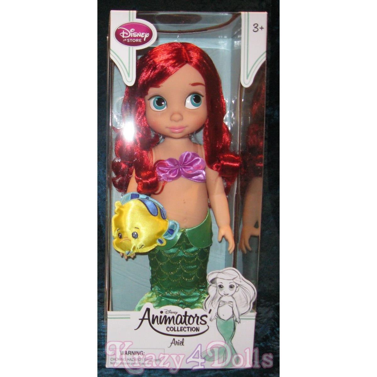 Disney Animators` Collection 16 Toddler Doll Princess Ariel Series 3