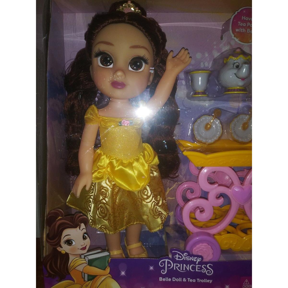 Disney Princess Belle Doll Tea Trolley