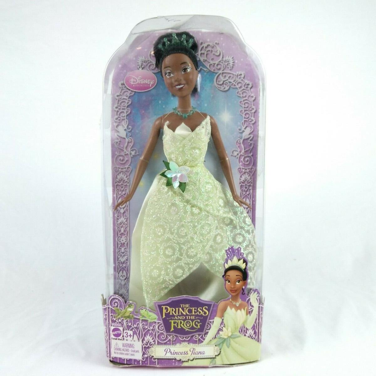 Disney Princess The Frog Tiana Doll Green Dress 2009 Mattel R0050