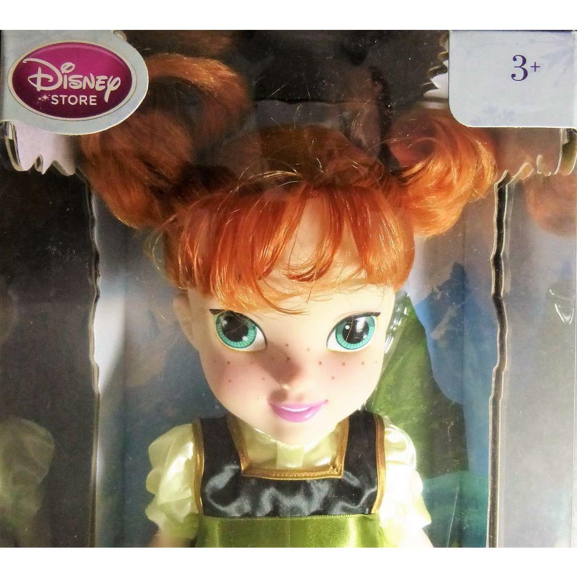My First Disney Frozen Young Toddler Anna 15 Doll Accessories Red Hair Pigtails
