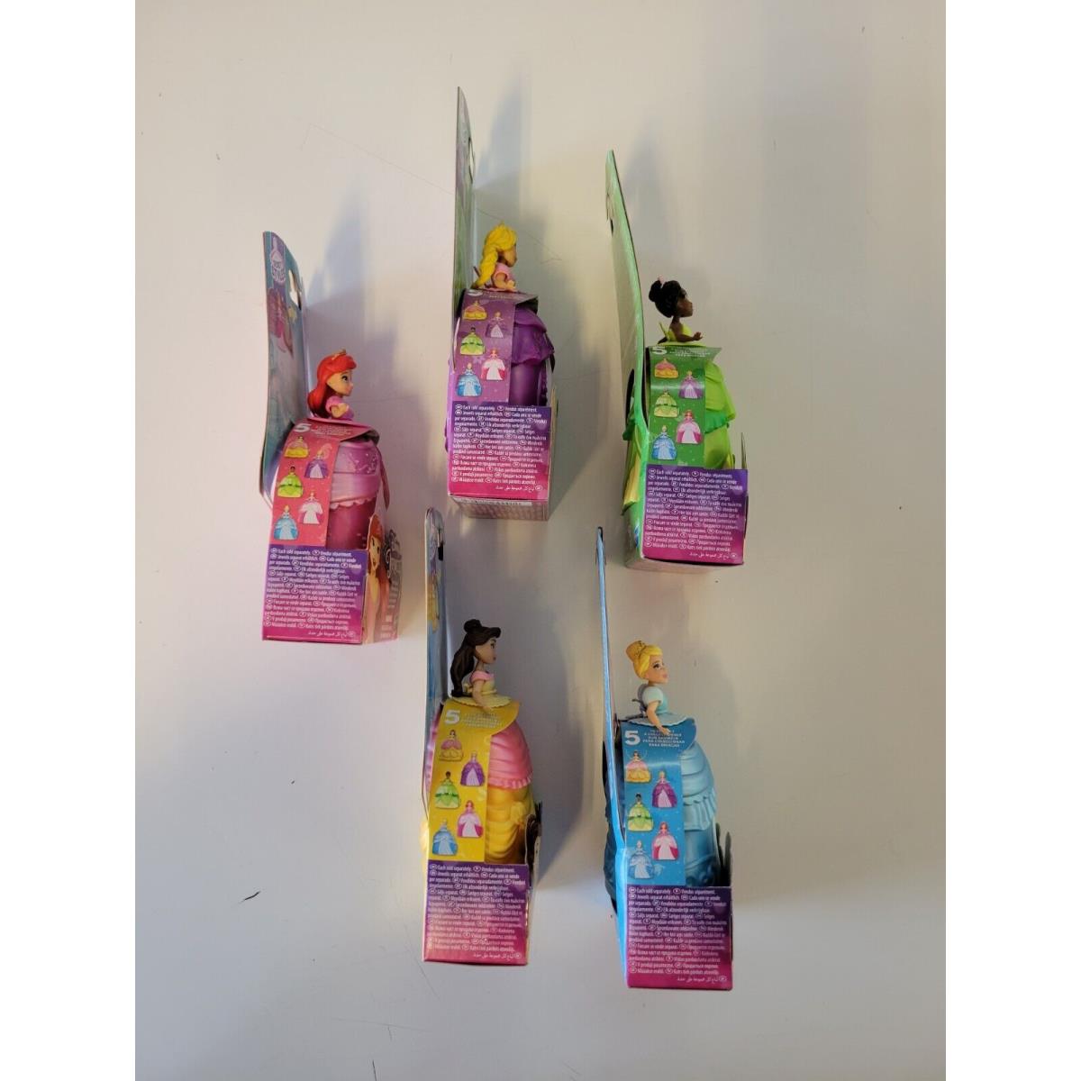 Complete Set of 5 Princess Secret Styles Fashion Surprise 10 Pc Set