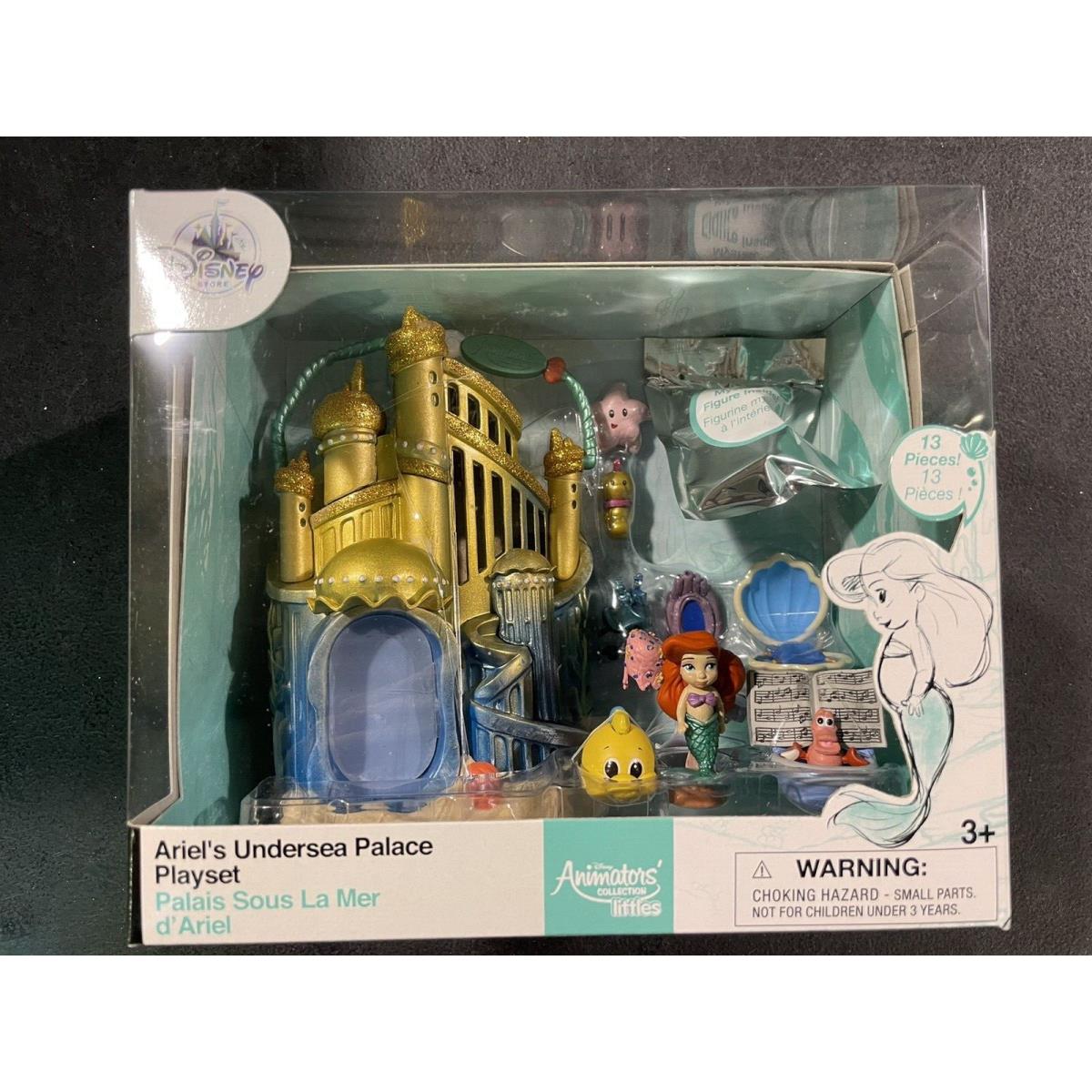 Disney Animators Collection Littles Ariel`s Undersea Palace Playset - Mermaid