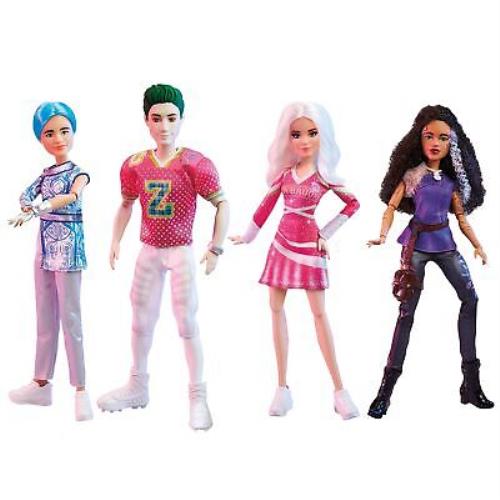 Disney Princess Zombies 3 Leader of The Pack Fashion Doll 4-Pack - 12-Inch