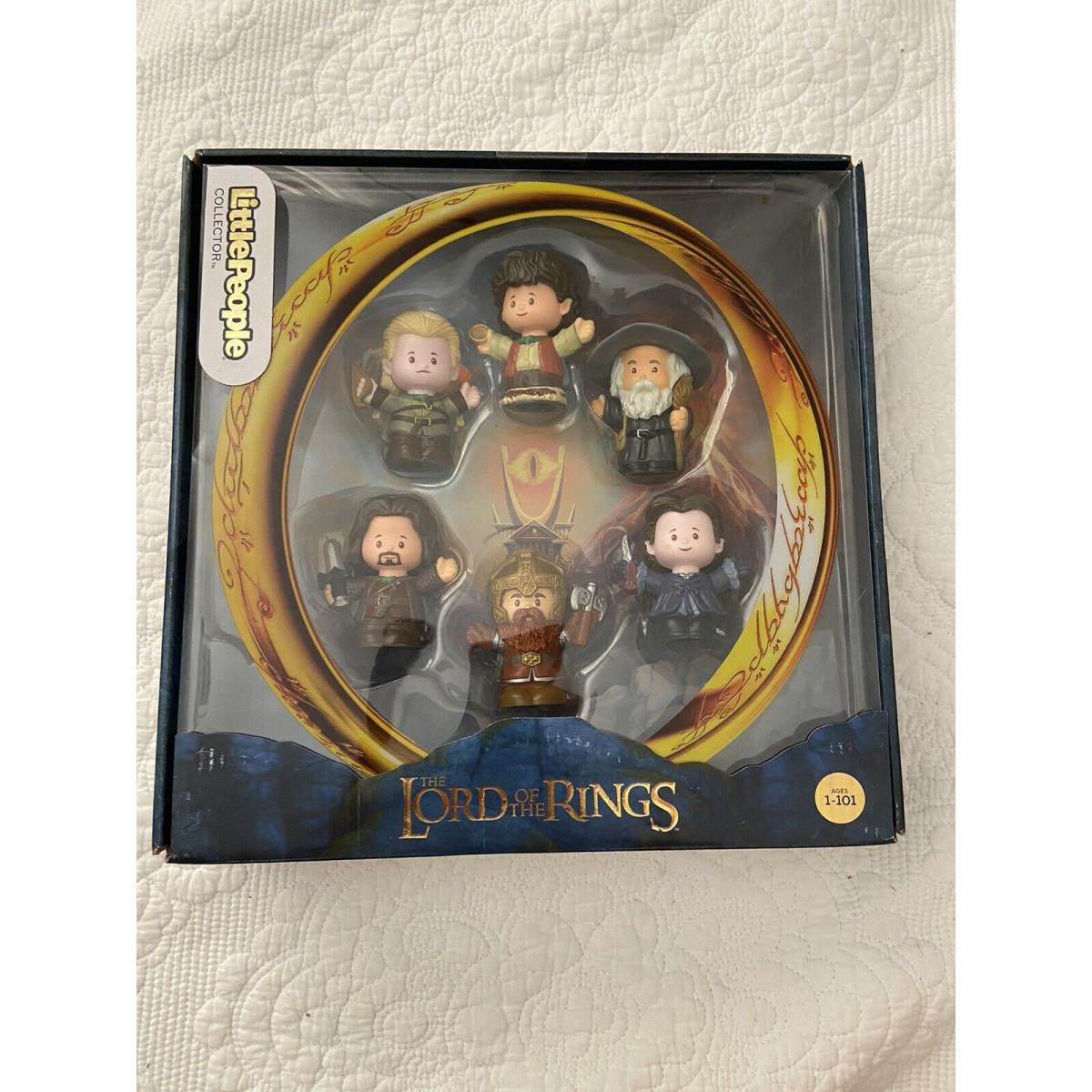 Lotr Fisher-price Lord of The Rings Little People Collector Set of 6