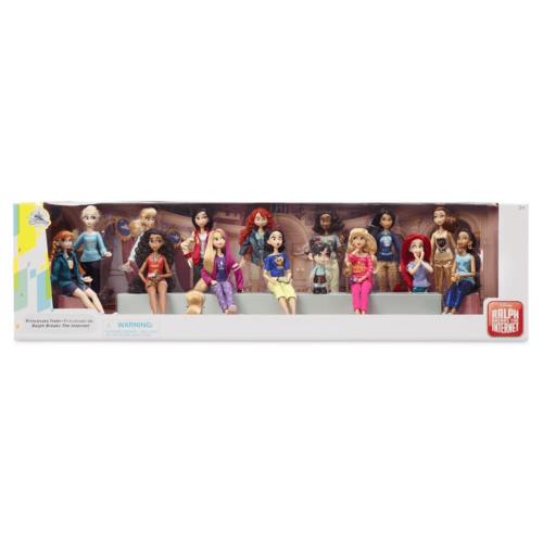 Disney Comfy Princess Posable Mega Figure 15 Doll Box Set Anna Elsa