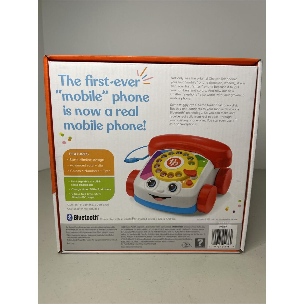 Fisher Price Chatter Telephone with Bluetooth Ships Fast