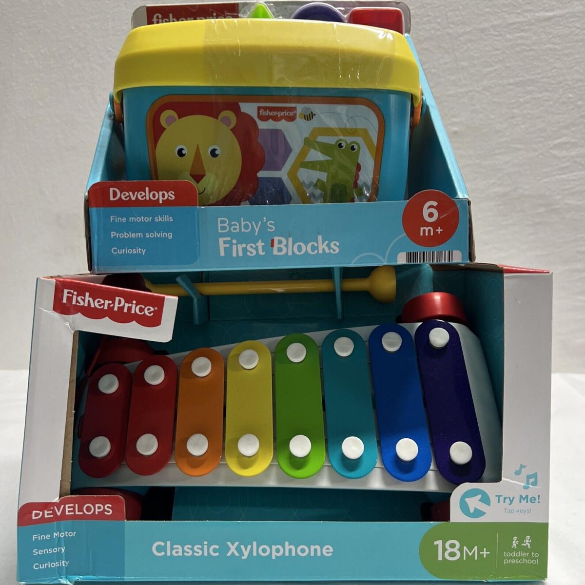 Fisher-price Includes CMY09 Classic Xylophone Distress Box Complete