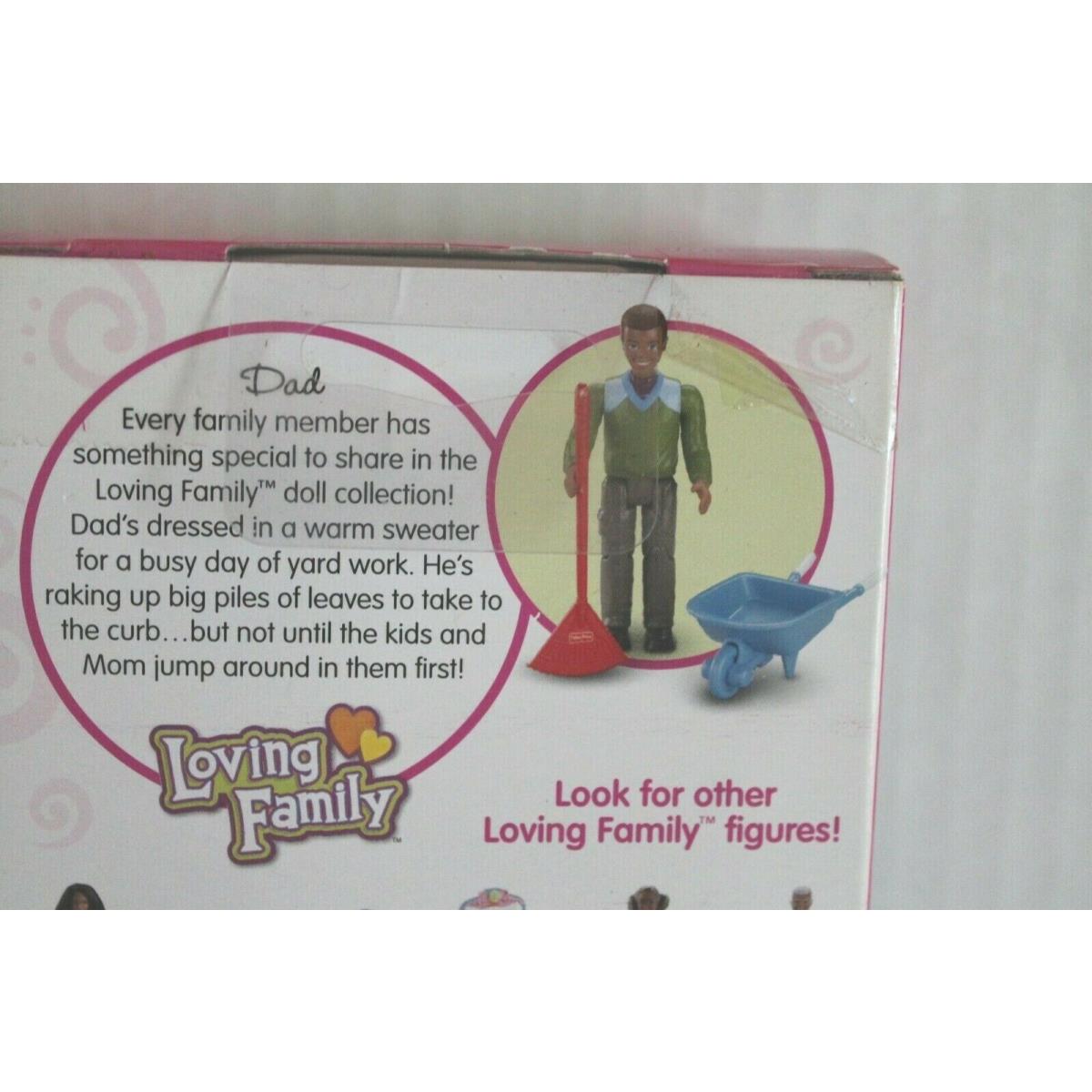 Fisher-price Loving Family Dollhouse African-american Dad Father Doll Figure