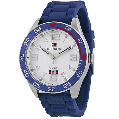 Tommy Hilfiger Men`s Classic White Dial Watch - 1790977
