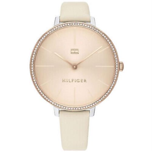 Tommy Hilfiger Women`s Kelly Rose Gold Dial Watch - 1782111