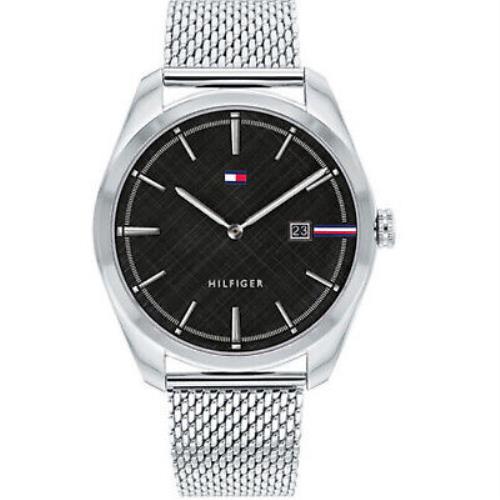 Tommy Hilfiger Men`s Theo Black Dial Watch - 1710425