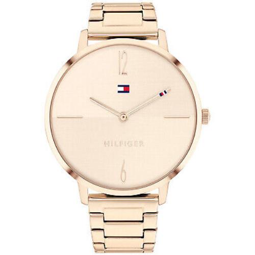 Tommy Hilfiger Women`s Carnation Rose Gold Dial Watch - 1782337