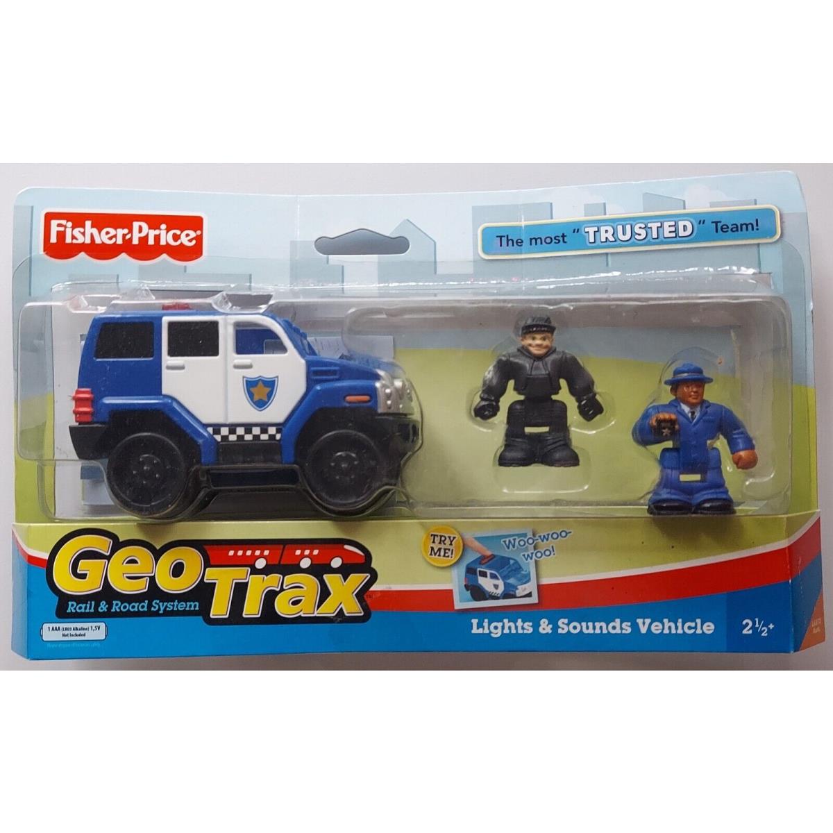 Fisher Price Geo Trax The Most Trusted Team Toy Train - - Vintage From 2007