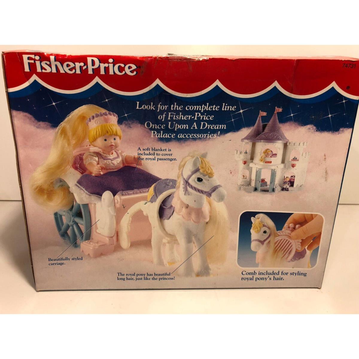 Fisher Price Once Upon A Dream Royal Pony Carriage 1995
