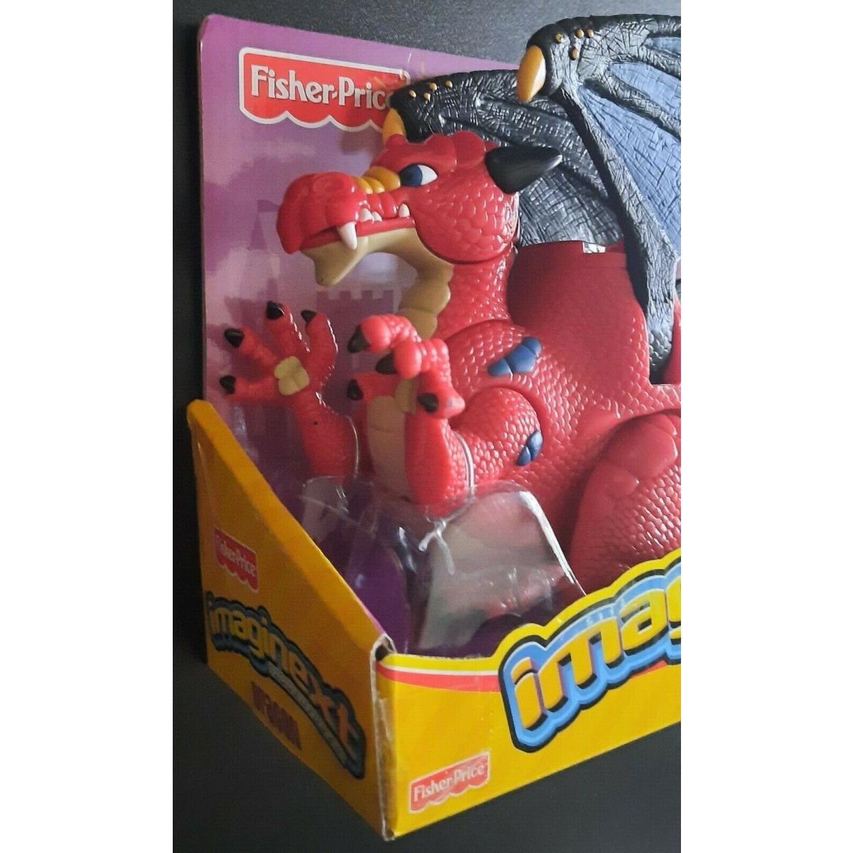 Fisher Price - Imaginext Adventures - Dragon Vintage Toy From 2006