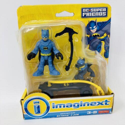 Imaginext DC Super Friends Mountain Batman Ace Figure Set Fisher Price Mattel